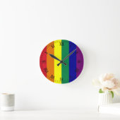 De Vlag van de regenboog Ronde Klok (Huis)