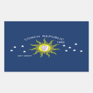 De vlag van de Republiek Tsjechië Rechthoekige Sticker