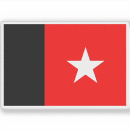 De vlag van de Republiek van Guyana (1887-1904) Sticker