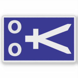 De vlag van de Republiek Zamboanga Sticker