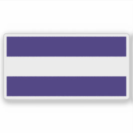 De vlag van de staat Cross River, Nigeria Sticker