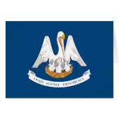 de vlag van de staat Louisiana (Voorkant Horizontaal)