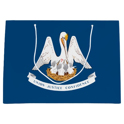 de vlag van de staat Louisiana Groot Cadeauzakje (Voorkant)