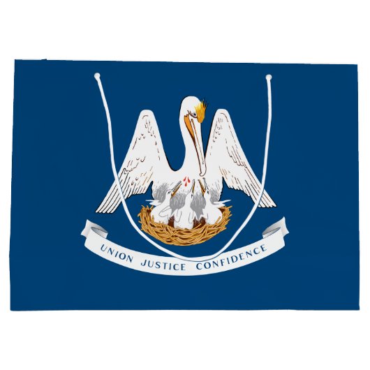 de vlag van de staat Louisiana Groot Cadeauzakje (Achterkant)