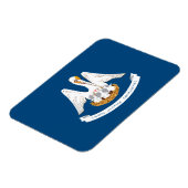 de vlag van de staat Louisiana Magneet (Linkerzijde)