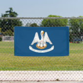 de vlag van de staat Louisiana Spandoek (Insitu)