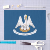 de vlag van de staat Louisiana Tissuepapier (Craft)