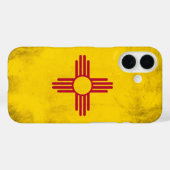 De vlag van de staat New Mexico - Zia Sun Case-Mate iPhone Case (Achterkant (horizontaal))
