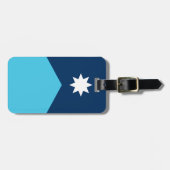 De vlag van de staat New Minnesota Bagagelabel (Voorkant horizontaal)