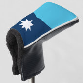 De vlag van de staat New Minnesota Golfheadcover (3/4 voorkant)