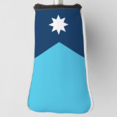 De vlag van de staat New Minnesota Golfheadcover (Draai 90)