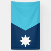 De vlag van de staat New Minnesota Spandoek (Verticaal)