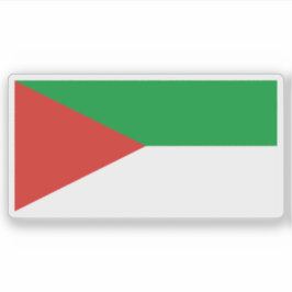 De vlag van de staat Oyo, Nigeria Sticker