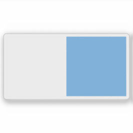 De vlag van de staat Rivers, Nigeria Sticker