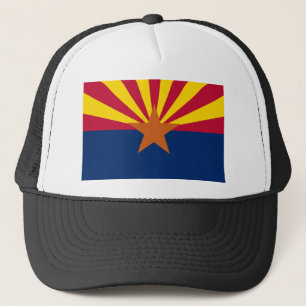 De Vlag van de Staat van Arizona Trucker Pet