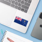 De vlag van de staat Victoria, Gemenebest Australi Sticker (Laptop met iPhone)