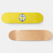 De vlag van de stad Anchorage (Alaska) Persoonlijk Skateboard (Horizontaal)