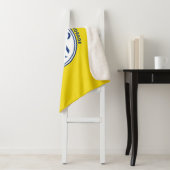 De vlag van de stad Anchorage (Alaska) Sherpa Deken (In situ)