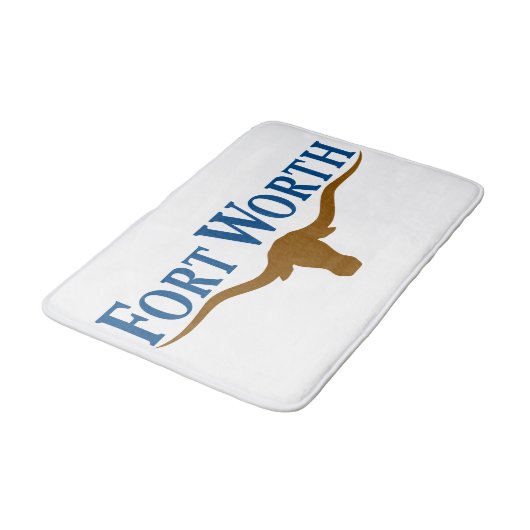 De vlag van de stad Fort Worth (Texas) Badmat (Gekanteld)