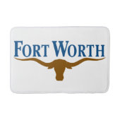De vlag van de stad Fort Worth (Texas) Badmat (Voorkant)