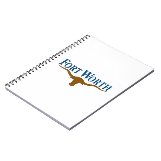 De vlag van de stad Fort Worth (Texas) Notitieboek (Linkerzijde)