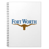 De vlag van de stad Fort Worth (Texas) Notitieboek (Voorkant)