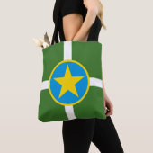 De vlag van de stad Jackson, Canvas tas van Missis (Dichtbij)