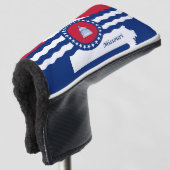 De vlag van de stad Jefferson, Hoesje van Missouri Golfheadcover (3/4 voorkant)