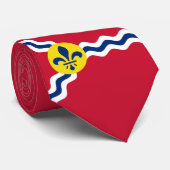 De vlag van de Stropdas St. Louis (Missouri) (Opgerold)