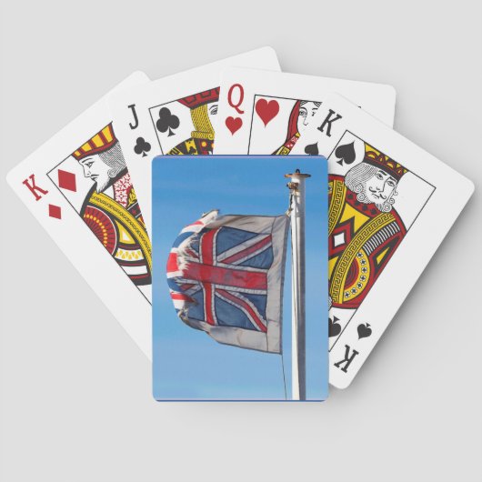 De Vlag van de Unie Pokerkaarten (Achterkant)
