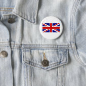 De vlag van de Unie Ronde Button 5,7 Cm (In situ)