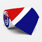 De vlag van de Unie Stropdas (Opgerold)