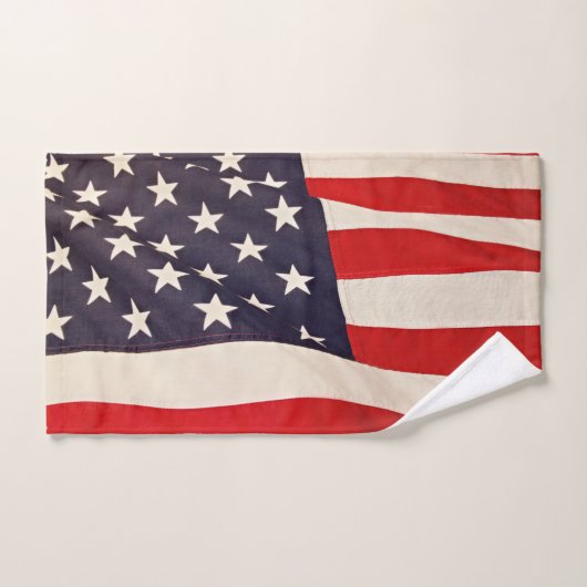 De Vlag van de V.S. Bad Handdoek (Handdoek)