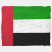 De vlag van de Verenigde Arabische Emiraten - Een  Fleece Deken (Voorkant (Horizontaal))
