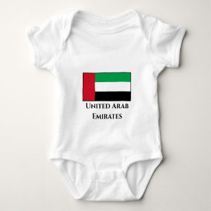 De vlag van de Verenigde Arabische Emiraten Romper