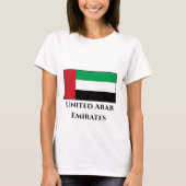 De vlag van de Verenigde Arabische Emiraten T-shirt (Voorkant)