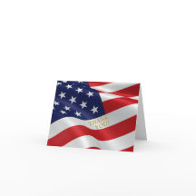 De vlag van de Verenigde Staten... BEDANKT U!