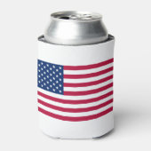 De vlag van de Verenigde Staten van Amerika Blikjeskoeler (Blikje Voorkant)