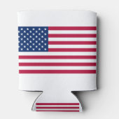 De vlag van de Verenigde Staten van Amerika Blikjeskoeler (Achterkant)