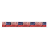 De vlag van de Verenigde Staten van Amerika Grosgrain Lint (Voorkant)