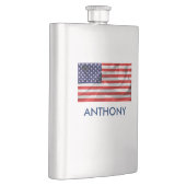 De vlag van de Verenigde Staten van Amerika Heupfles (Rechts)