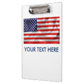 De vlag van de Verenigde Staten van Amerika Klembord (Links)