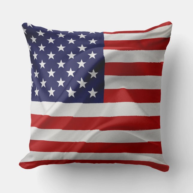 De vlag van de Verenigde Staten van Amerika Kussen (Voorkant)