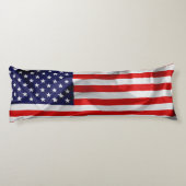 De vlag van de Verenigde Staten van Amerika Lichaamskussen (Achterkant)
