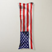 De vlag van de Verenigde Staten van Amerika Lichaamskussen (Voorkant Verticaal)