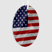 De vlag van de Verenigde Staten van Amerika Ornament (voorkant)