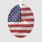 De vlag van de Verenigde Staten van Amerika Ornament (voorkant)