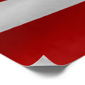 De vlag van de Verenigde Staten van Amerika Poster (Hoek)