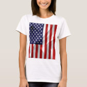 De vlag van de Verenigde Staten van Amerika T-shirt (Voorkant)