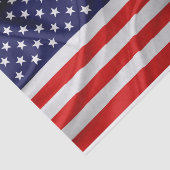 De vlag van de Verenigde Staten van Amerika Tissuepapier (Detail)